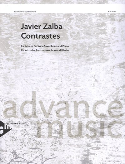 Z. Javier: Contrastes, Altsaxophon, Klavier