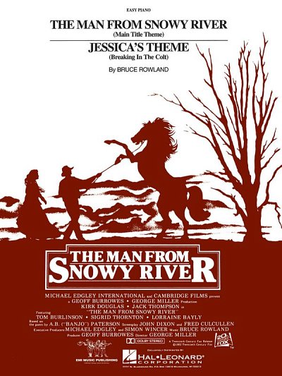 The Man From Snowy River/Jessica's Theme, Klav