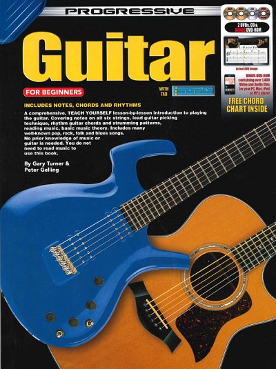 G. Turner: Guitar For Beginners, Git (+CD+DVD)