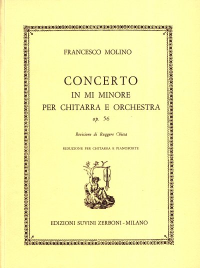 F. Molino: Concerto Op. 56 Chit. E , GitKlav (KlavpaSt)