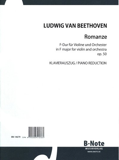 L. v. Beethoven: Romanze F-Dur op.50 (Arr, VlKlav (KlavpaSt)