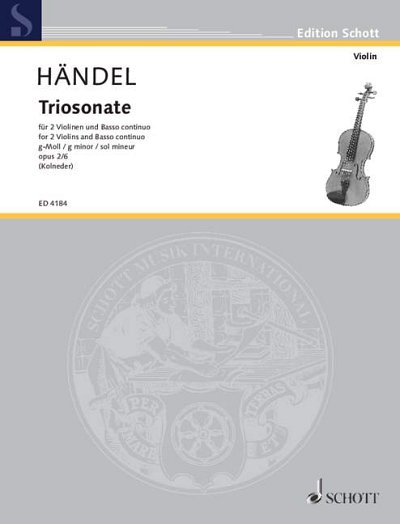 G.F. Händel: 9 Triosonaten
