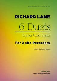 R. Lane: 6 Duets - Cape Cod Suite, 2Ablf (2Sppa)