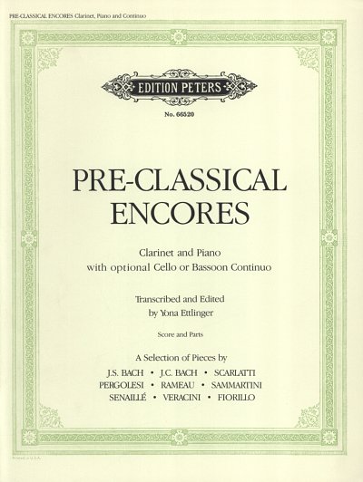 Pre Classical Encores