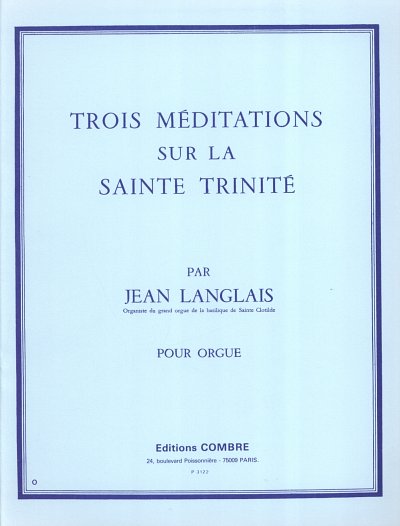 J. Langlais: Méditations sur la Sainte Trinité (3), Org