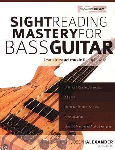 Sight Reading Mastery For Bass Guitar, E-Bass