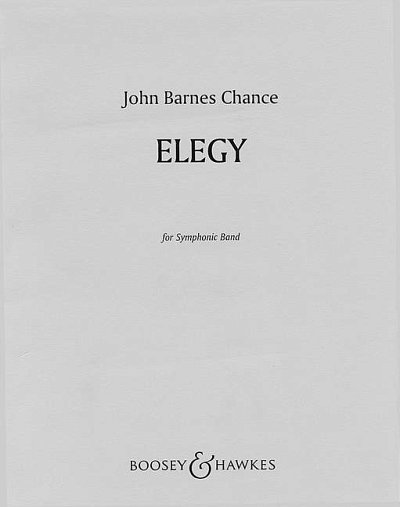 J.B. Chance: Elegy