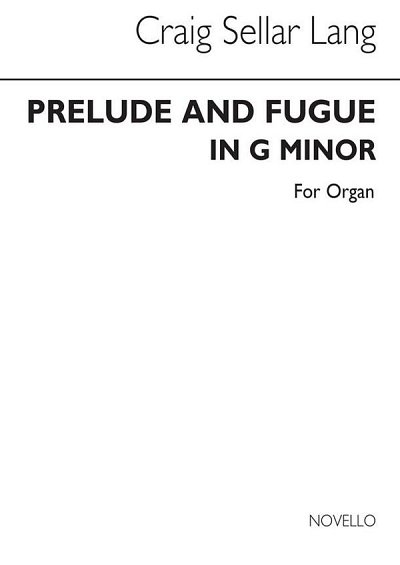 Prelude & Fugue In G Minor for Organ, Org
