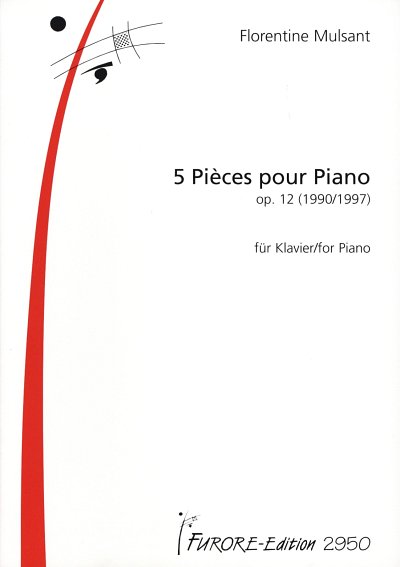 F. Mulsant: Cinq Pieces op. 12, Klav