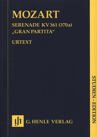 W.A. Mozart: Sernade B-Dur Gran Partita KV 361 (370a)  (Stp)