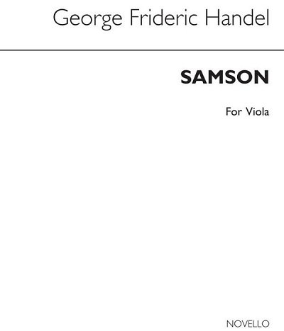 G.F. Handel: Samson (Viola Part)