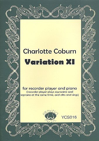 C. Coburn: Variation XI, BlfKlav