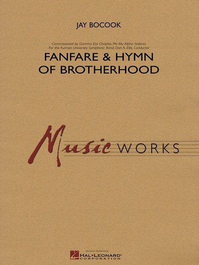 J. Bocook: Fanfare and Hymn of Brotherhood, Blaso (Pa+St)