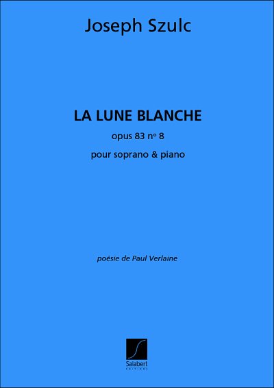 Lune Blanche Chant-Piano , GesKlav (Part.)