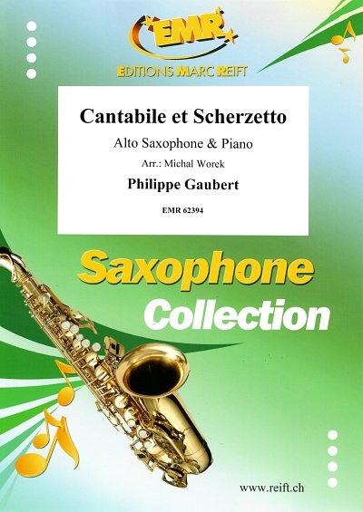 P. Gaubert: Cantabile et Scherzetto, ASaxKlav