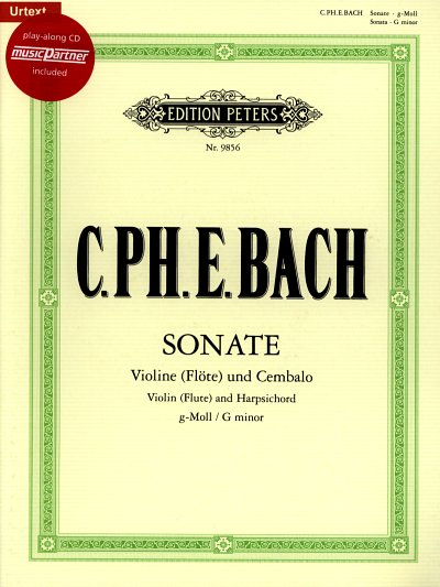C.P.E. Bach: Sonate g-Moll (+CD)