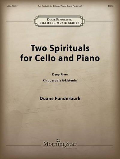 Two Spirituals for Cello and Piano, VcKlav (KlavpaSt)