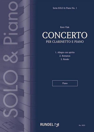 Kees Vlak: Concerto per Clarinetto e Piano