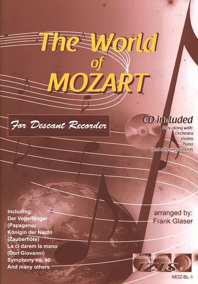 W.A. Mozart: The World of Mozart, SBlf (+CD)