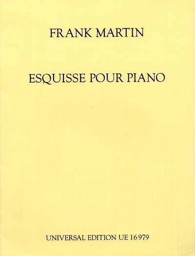 F. Martin: Esquisse 