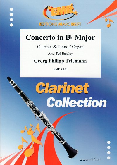 DL: G.P. Telemann: Concerto in Bb Major, KlarKlv/Org