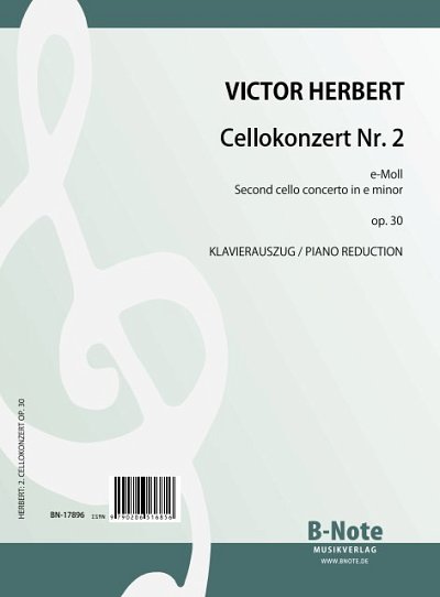 V.A. Herbert: Cellokonzert Nr. 2 op. 30, VcOrch (KASt)