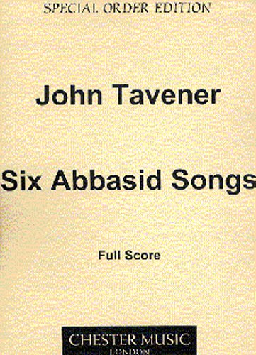 J. Tavener: Six Abbasid Songs, Kamens (Part.)
