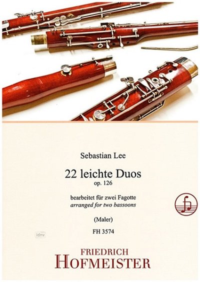 S. Lee: 22 leichte Duos op.126, 2Fag (2Sppa)