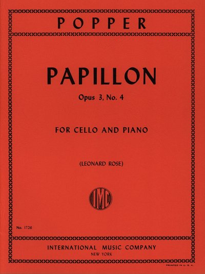 D. Popper: Papillon Op 3 (Bu)