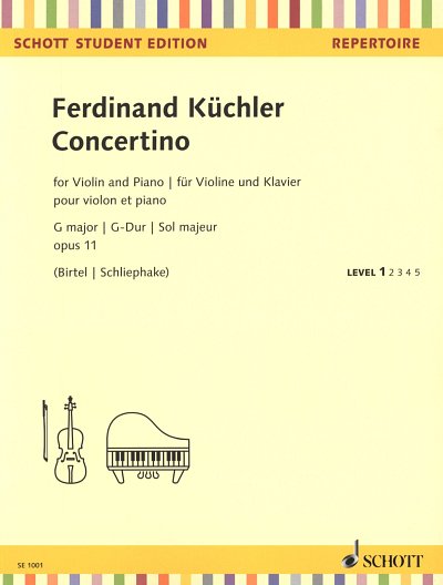 F. Kuechler: Concertino G-Dur op. 11, VlKlav (KlavpaSt)
