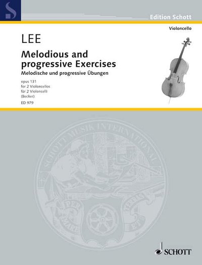 DL: S. Lee: Melodische und progressive Übungen, 2Vc