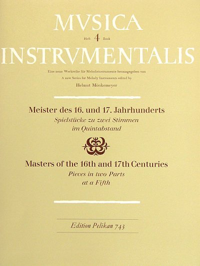 Meister Des 16 Und 17 Jahrhunderts Musica Instrumentalis 4