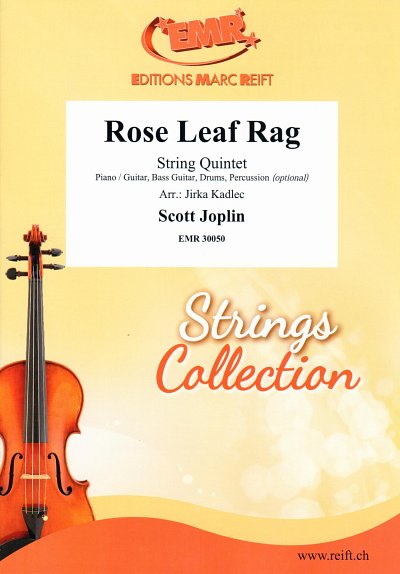 DL: S. Joplin: Rose Leaf Rag, 5Str
