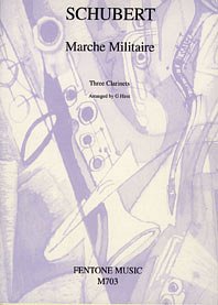 F. Schubert: Marche Militaire - Clarinet Trio