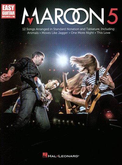 AQ: Maroon 5: Easy Guitar, Git (+Tab) (B-Ware)