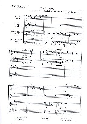 C. Debussy: Nocturnes (3), FchKlav