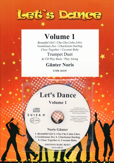 G.M. Noris: Let's Dance Volume 1, 2Trp (+CD)