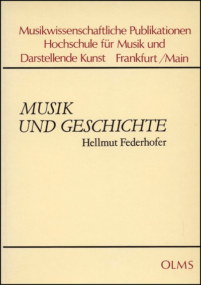 H. Federhofer: Musik und Geschichte (Bu)