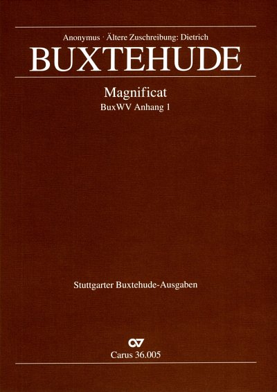 D. Buxtehude: Magnificat D-Dur, 4GesGchOrchO (Part.)