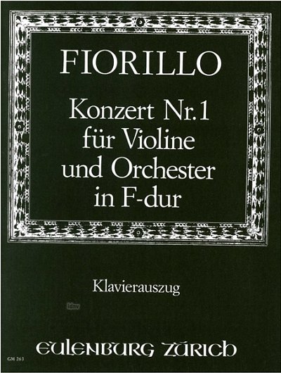 F. Fiorillo: Konzert für Violine Nr. 1 F-Dur