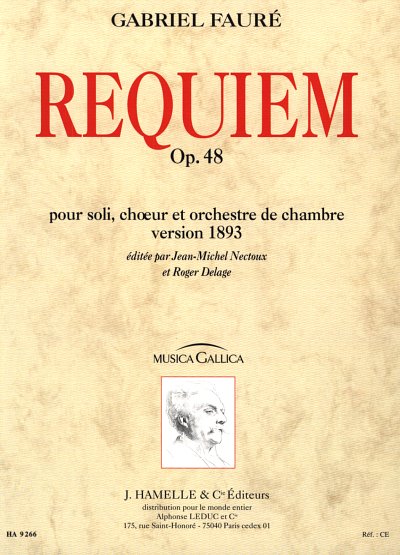 G. Fauré: Requiem op. 48 , 2GsGchKamo (Dirpa)
