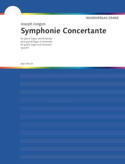 DL: J. Jongen: Symphonie Concertante, OrgOrch