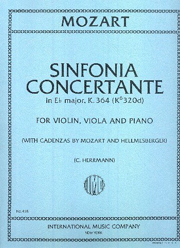 W.A. Mozart: Sinfonia Concertante Mib K 364 (H, VlVaKlv (Bu)