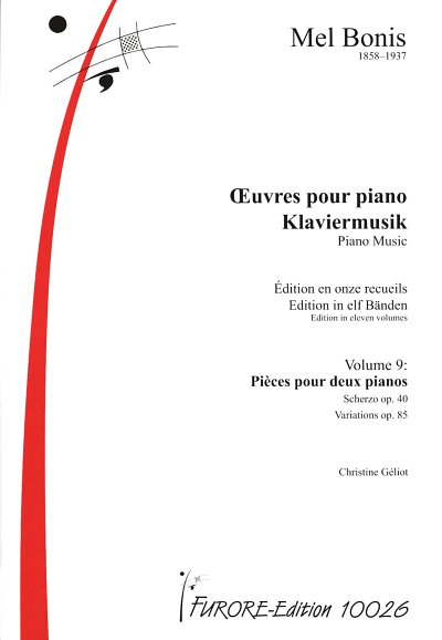 M. Bonis: Klaviermusik 9, 2Klav (Sppa)