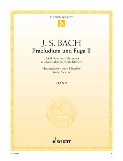 DL: J.S. Bach: Praeludium II und Fuga II c-Moll, Klav