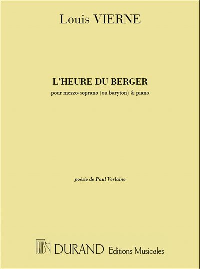 L. Vierne: Heure Du Berger Mezzo-Piano