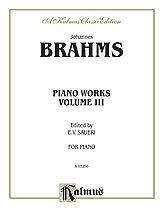 DL: Brahms: Piano Works, Volume III (2 Concertos, Paganini V