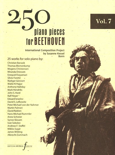 250 piano pieces for Beethoven 7