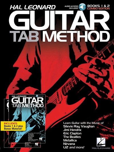 Hal Leonard Guitar TAB Method Books 1 & 2, Git (+OnlAudio)