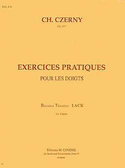 C. Czerny: Exercices pratiques Op.802 Vol.1, Klav